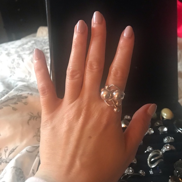 Unique Sterling Silver Ring 🎁 - Picture 2 of 4